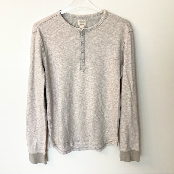 Lucky Brand Other - Lucky Brand Long Sleeve Henley Shirt - Oatmeal - M